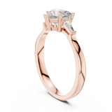 Ladies Ring 00001L (34) - Rose Gold - Image