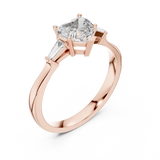 Ladies Ring 00001L (34) - Rose Gold - Image