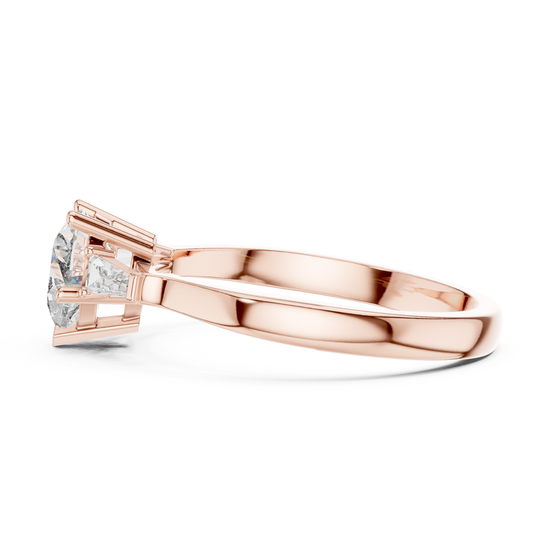 Ladies Ring 00001L (34) - Rose Gold - Image