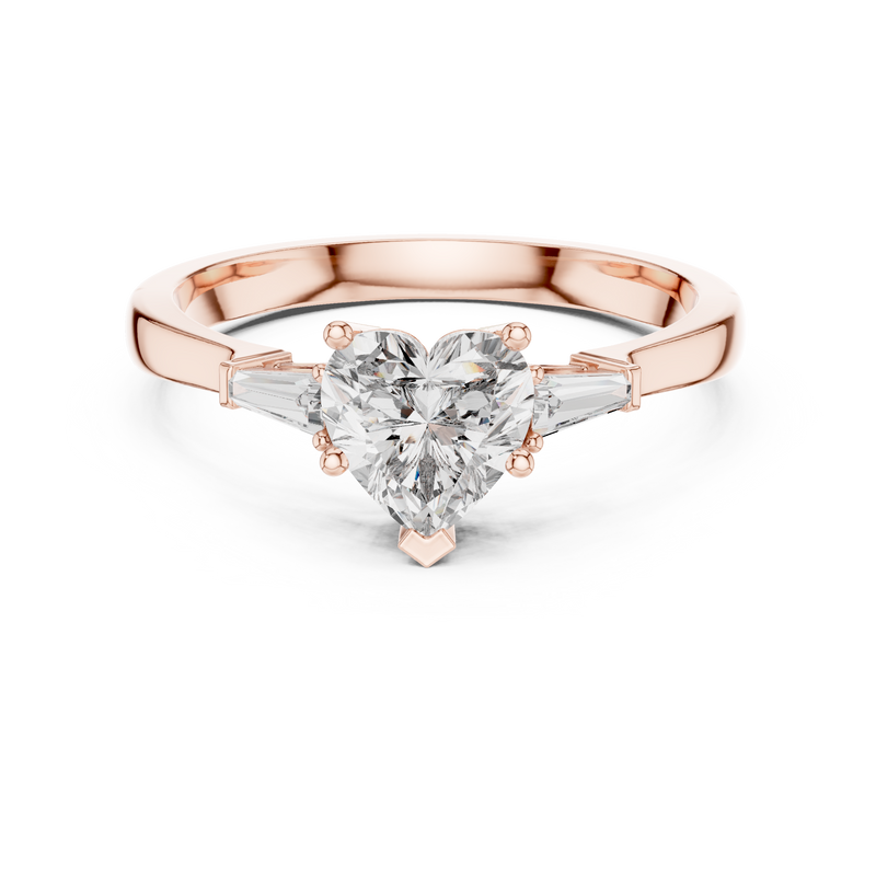 Ladies Ring 00001L (34) - Rose Gold - Image