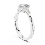 Ladies Ring 00001L (34) - White Gold - Image