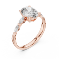 Ladies Ring 00001L (35) - Rose Gold - Image