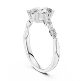 Ladies Ring 00001L (35) - White Gold - Image