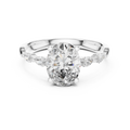 Ladies Ring 00001L (35) - White Gold - Image