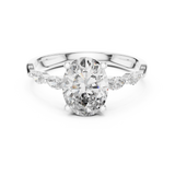 Ladies Ring 00001L (35) - White Gold - Image