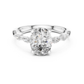 Ladies Ring 00001L (35) - White Gold - Image