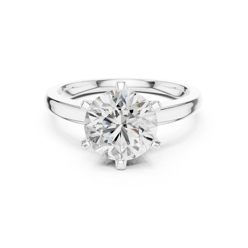 Ladies Ring 00001L (36)@7 - White Gold - Image