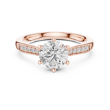 Ladies Ring 00001L (37) - Rose Gold - Image