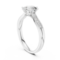 Ladies Ring 00001L (37) - White Gold - Image