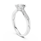 Ladies Ring 00001L (37) - White Gold - Image