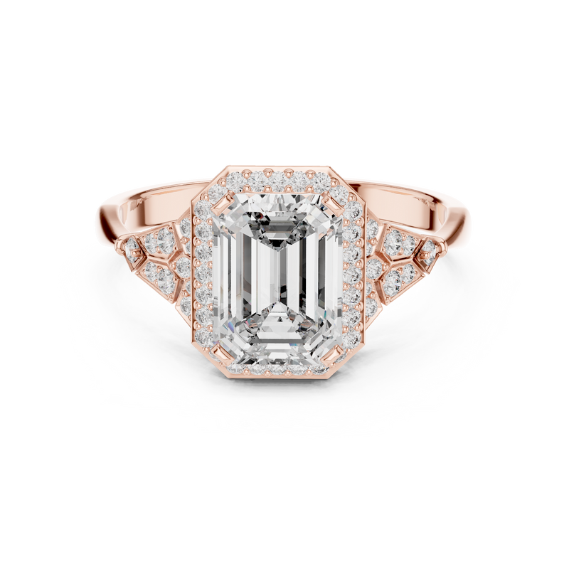 Ladies Ring 00001L (38) - Rose Gold - Image