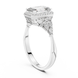 Ladies Ring 00001L (38) - White Gold - Image