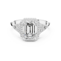 Ladies Ring 00001L (38) - White Gold - Image