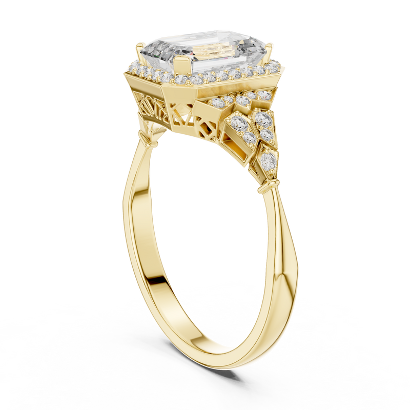 Ladies Ring 00001L (38) - Yellow Gold - Image