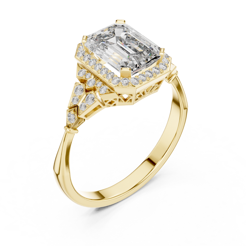 Ladies Ring 00001L (38) - Yellow Gold - Image