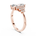 Ladies Ring 00001L (39) - Rose Gold - Image