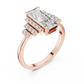 Ladies Ring 00001L (39) - Rose Gold - Image