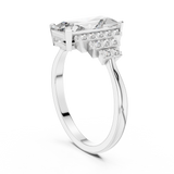 Ladies Ring 00001L (39) - White Gold - Image
