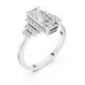 Ladies Ring 00001L (39) - White Gold - Image