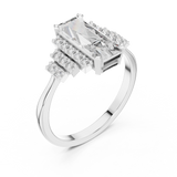 Ladies Ring 00001L (39) - White Gold - Image