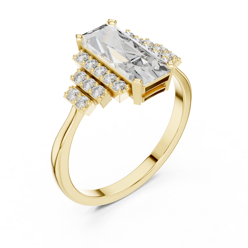 Ladies Ring 00001L (39) - Yellow Gold - Image