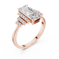 Ladies Ring 00001L (40) - Rose Gold - Image