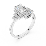 Ladies Ring 00001L (40) - White Gold - Image