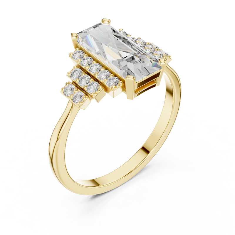 Ladies Ring 00001L (40) - Yellow Gold - Image
