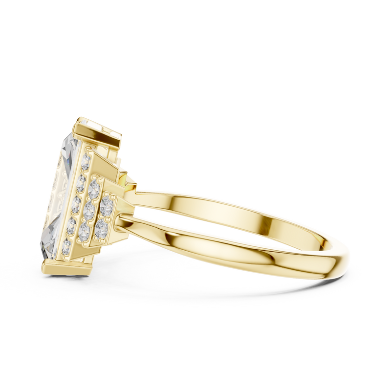 Ladies Ring 00001L (40) - Yellow Gold - Image