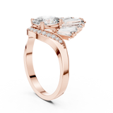 Ladies Ring 00001L (41) - Rose Gold - Image