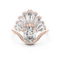 Ladies Ring 00001L (41) - Rose Gold - Image