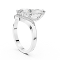 Ladies Ring 00001L (41) - White Gold - Image