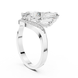 Ladies Ring 00001L (41) - White Gold - Image