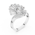Ladies Ring 00001L (41) - White Gold - Image