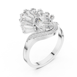 Ladies Ring 00001L (41) - White Gold - Image