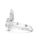 Ladies Ring 00001L (41) - White Gold - Image