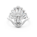 Ladies Ring 00001L (41) - White Gold - Image
