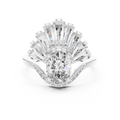 Ladies Ring 00001L (41) - White Gold - Image