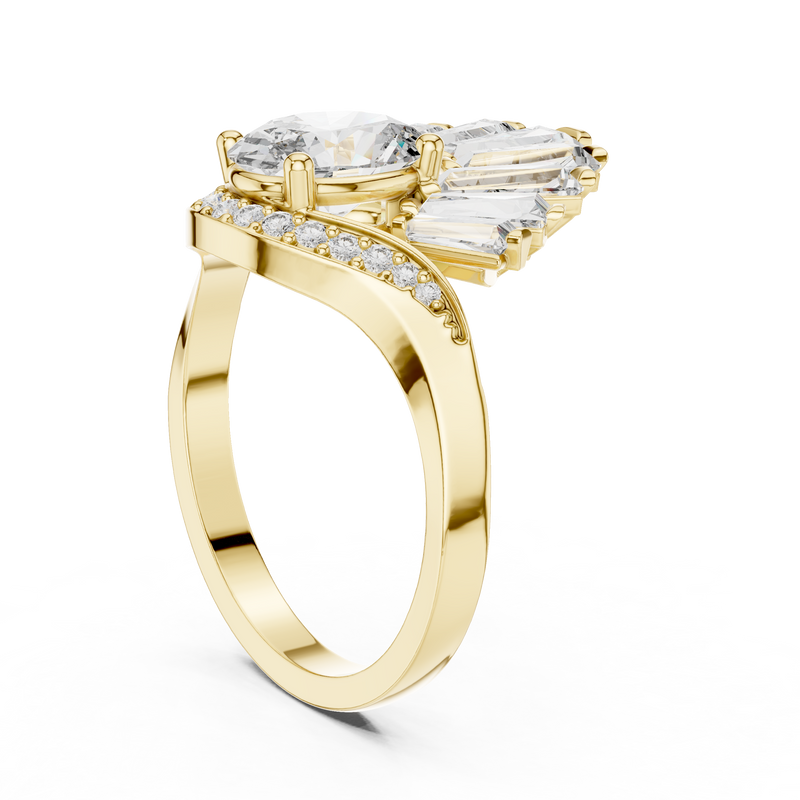Ladies Ring 00001L (41) - Yellow Gold - Image