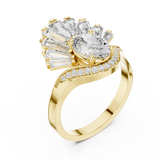 Ladies Ring 00001L (41) - Yellow Gold - Image