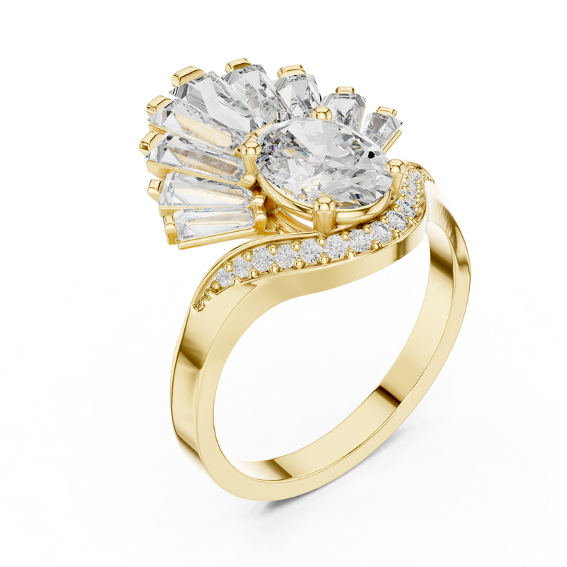 Ladies Ring 00001L (41) - Yellow Gold - Image