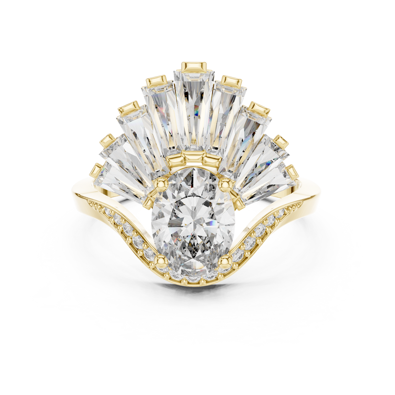 Ladies Ring 00001L (41) - Yellow Gold - Image