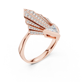 Ladies Ring 00001L (42) - Rose Gold - Image