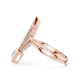 Ladies Ring 00001L (42) - Rose Gold - Image