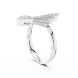 Ladies Ring 00001L (42) - White Gold - Image