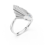 Ladies Ring 00001L (42) - White Gold - Image