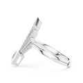 Ladies Ring 00001L (42) - White Gold - Image