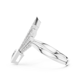 Ladies Ring 00001L (42) - White Gold - Image