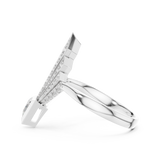 Ladies Ring 00001L (42) - White Gold - Image