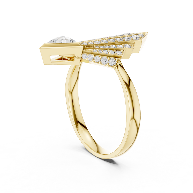 Ladies Ring 00001L (42) - Yellow Gold - Image